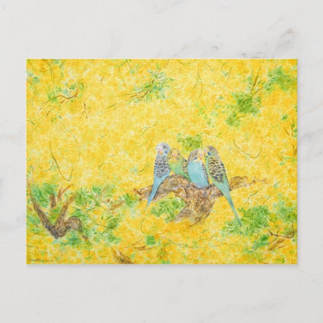 Postal Es un mundo hermoso (Anverso)