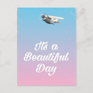 Postal Es una cita inspiradora de un hermoso día