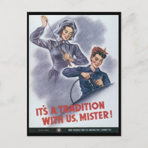 Postal Es una tradición la Segunda Guerra Mundial