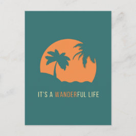 Postal Es una vida maravillosa