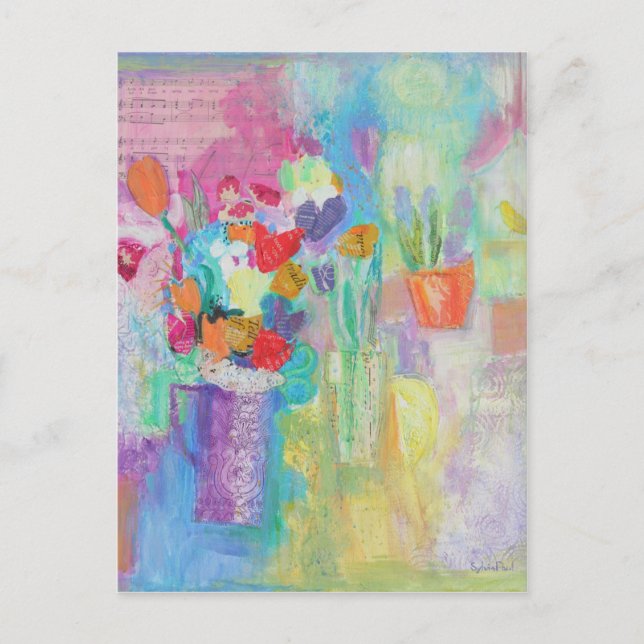 Postal Esa sensación de primavera de 2014 (Anverso)