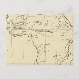 Postal Esbozo de África