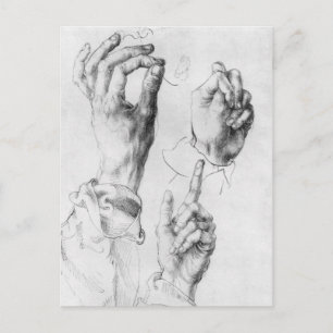 Postal Esbozo de Albrecht Durer