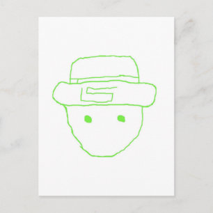 Postal Esbozo de Leprechaun Amateur
