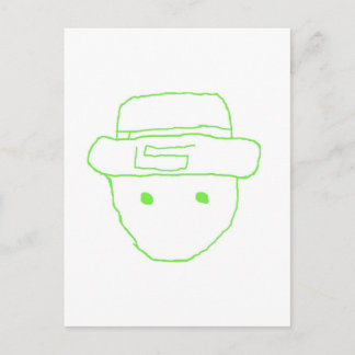 Postal Esbozo de Leprechaun Amateur