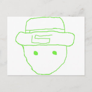 Postal Esbozo de Leprechaun Amateur