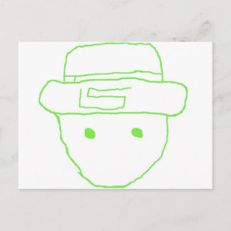 Postal Esbozo de Leprechaun Amateur