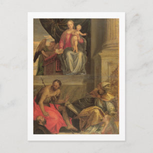 Postal Esbozo del retablo de Bevilacqua