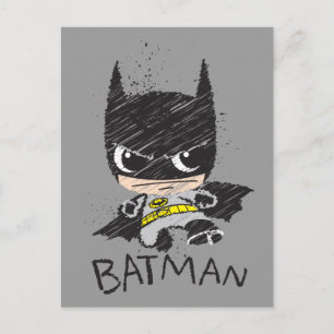 Postal Esbozo Mini Classic Batman