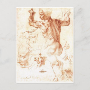 Postal Esbozo para el Sybil libio