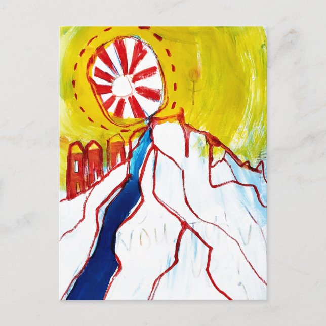 Postal Escalador (Anverso)