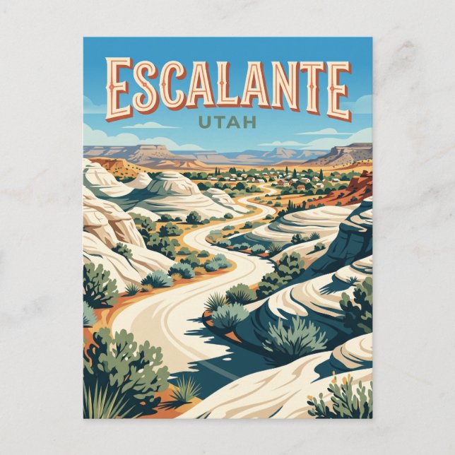 Postal Escalante EE. UU. (Anverso)