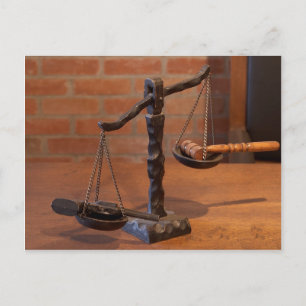 Postal Escalas De Justicia