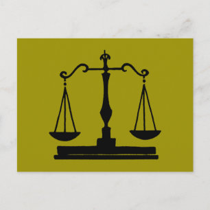 Postal Escalas De Justicia