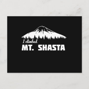 Postal Escalé el monte Shasta