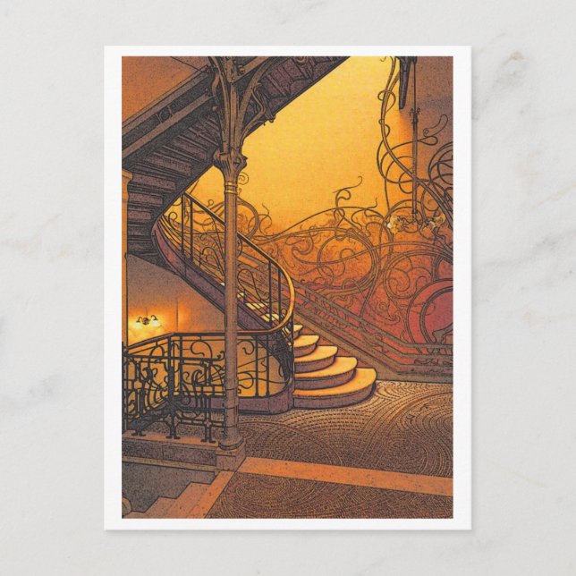 Postal Escalera (Anverso)