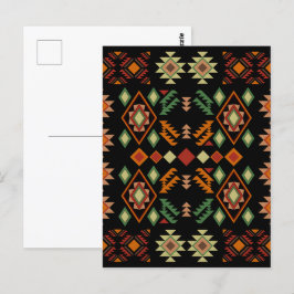 Postal Escalera A La Escena De Arte Del Suroeste