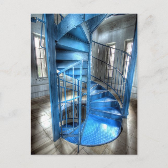 Postal Escalera al cielo (Anverso)