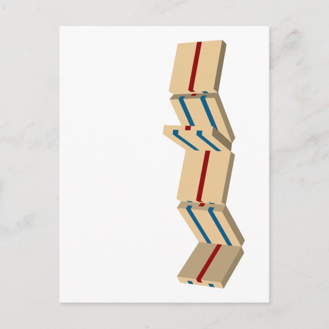 Postal escalera de jacob (Anverso)