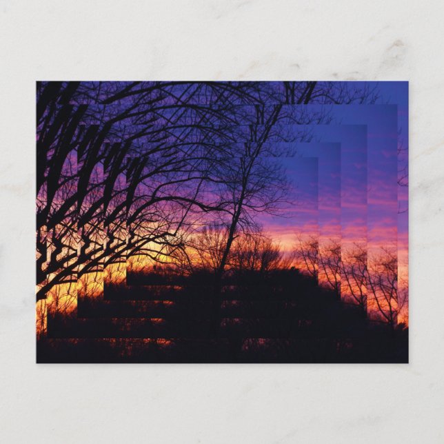 POSTAL ESCALERA HACIA EL CIELO (Anverso)