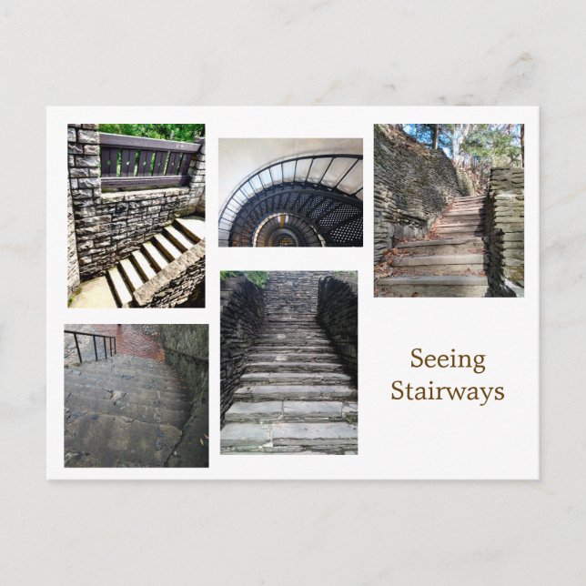 Postal Escaleras 2 (Anverso)