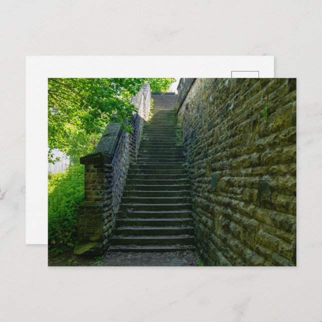 Postal Escaleras Brighouse - West Yorkshire (Anverso / Reverso)