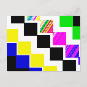 Postal Escaleras de colores