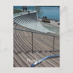 Postal Escaleras de Navy Pier