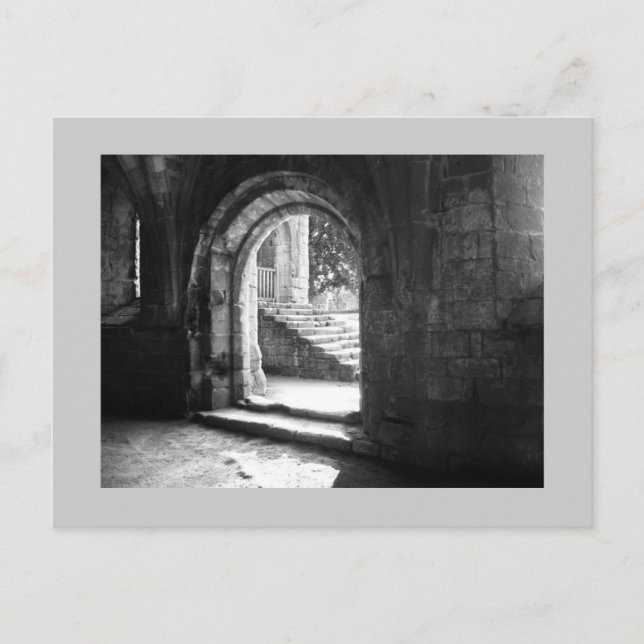 Postal Escaleras de piedra (Anverso)