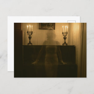 Postal Escándalos de terror en la habitación