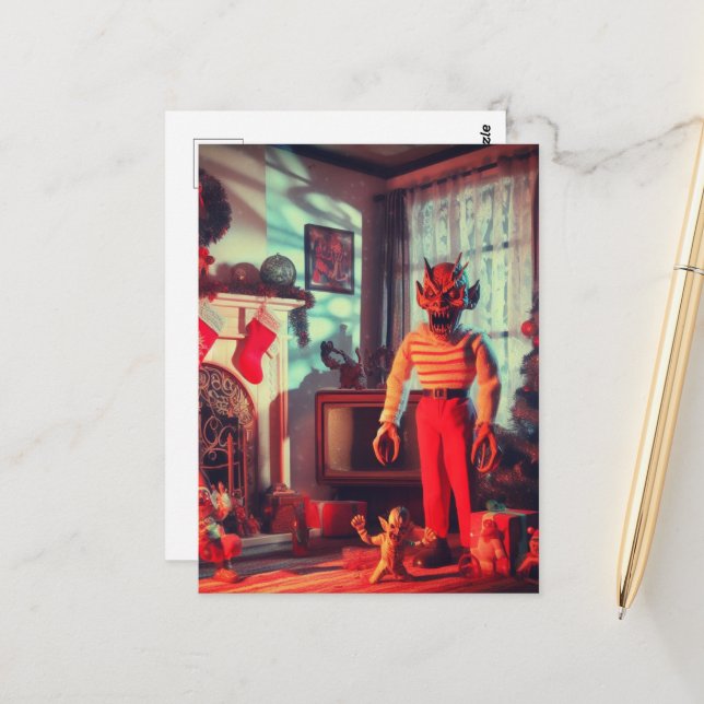 Postal Escandalosos Navidades del horror (Anverso/Reverso In Situ)