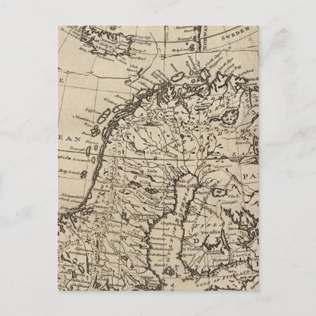 Postal Escandinavia 4 (Anverso)