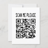 Escanéame por favor código QR - Sonríe, es gratis