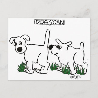 Postal ¡Escaneo de perros!