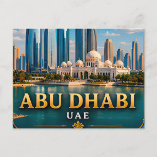 Postal Escapada a Abu Dhabi Emiratos Árabes Unidos Golfo
