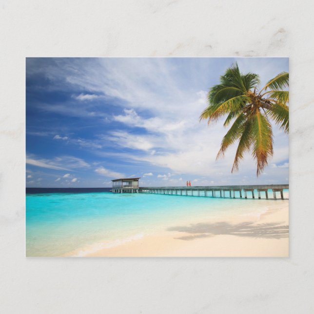 Postal Escapada de Maldivas (Anverso)