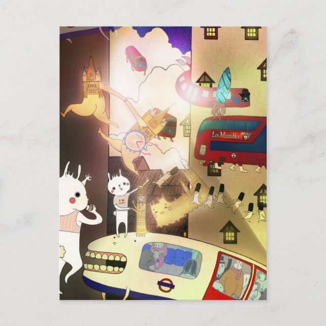 Postal Escape 2013 de la ciudad (Anverso)