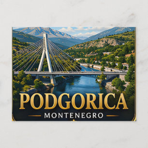 Postal Escape a la capital de los Balcanes en Podgorica, 