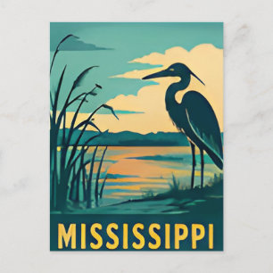 Postal 🌿 Escape al país del río Mississippi