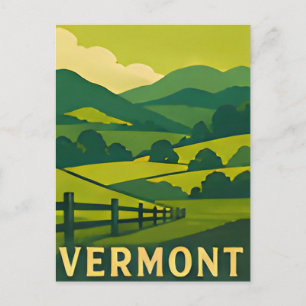 Postal Escape de montaña de otoño en Vermont 🍁