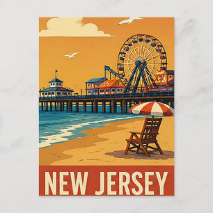 Postal 🎡 Escape de Verano en el Paseo Marítimo de Nueva
