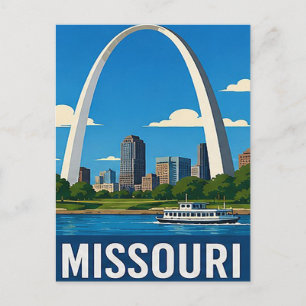 Postal 🌉 Escape del Arco de Puerta de St. Louis