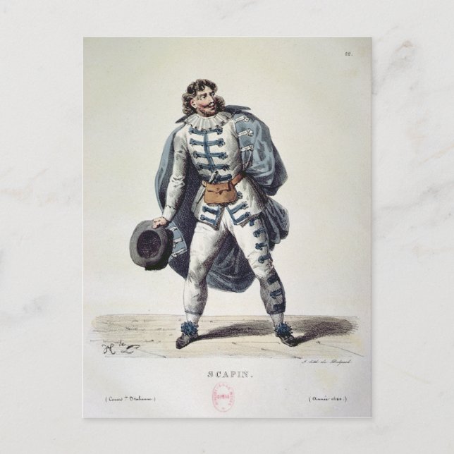 Postal Escapin (Anverso)