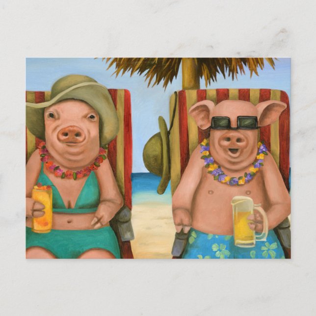 Postal Escasez de Bacon 2 (Anverso)