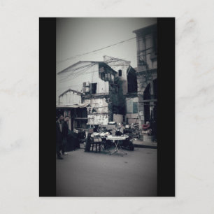 Postal Escena callejera china