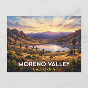Postal Escena Cinematográfica de Moreno Valley California