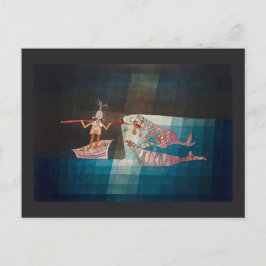 Postal Escena De Batalla De La Ópera De La Gente De Mar P