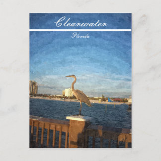 Postal Escena de Clearwater Florida Beach