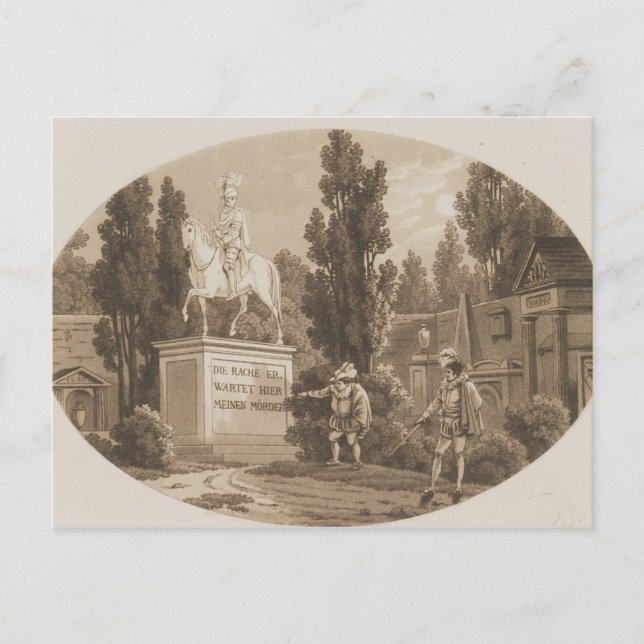 Postal Escena de 'Don Giovanni' (Anverso)