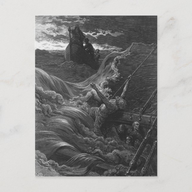 Postal Escena de 'El régimen del antiguo marinero' (Anverso)